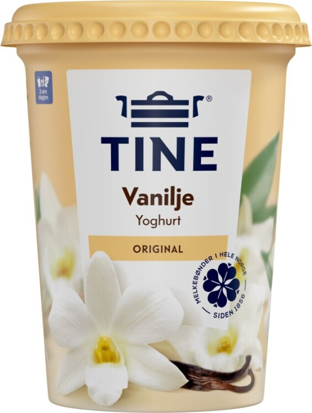 Tine Yoghurt Vanilje 500g