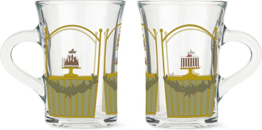 Christmas glass for varme juledrikker 24 cl 2-pakning 2023