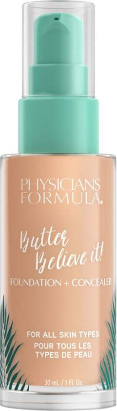 Murumuru Butter Believe It! Foundation + Concealer Light To Medium