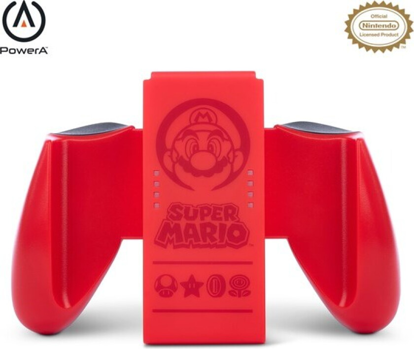 Joy-Con Comfort Grip for Nintendo Switch - Super Mario Red - Gamepad - Nintendo Switch