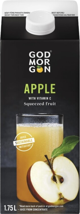God Morgen Juice Eple 1,75l
