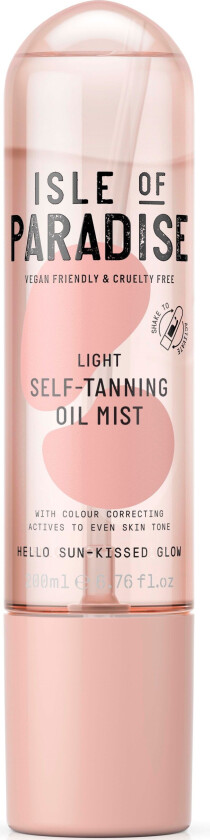 Isle Of Paradise Self-Tanning Oil Mist Light