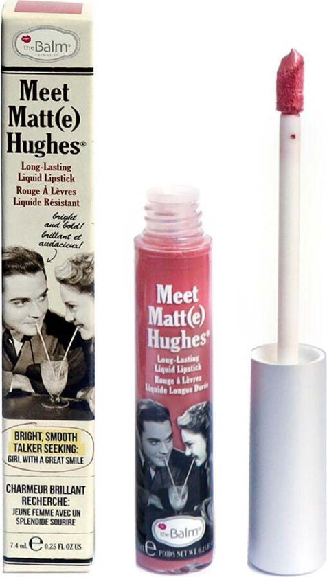 the Balm Meet Matt(e) Hughes Liquid Lipstick, 7,4 ml the Balm Leppestift