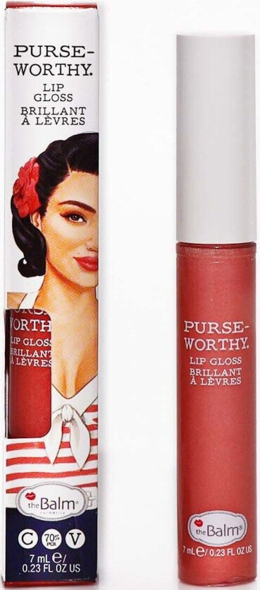 the Balm Purseworthy Lip Gloss, 7 ml the Balm Leppeglans