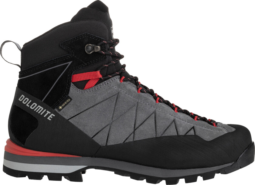 Men's Crodarossa High Gore-Tex Gunmetal Grey/Fiery Red 42, Gunmetal Grey/Fiery Red