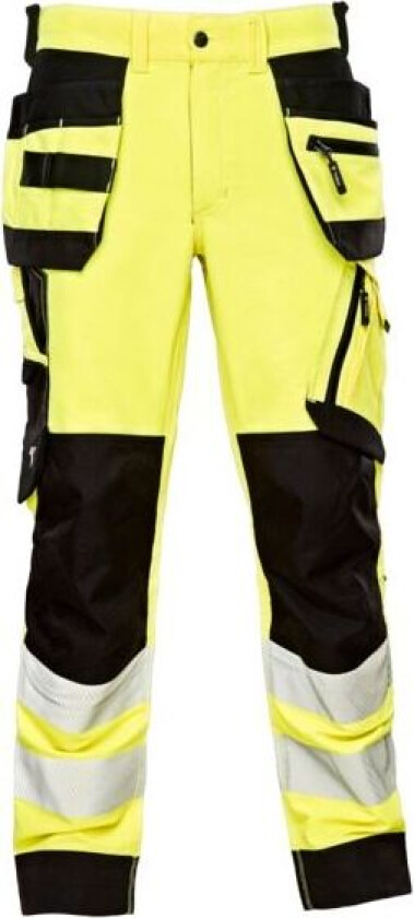 Hi-Viz Håndverksbukse Kl.2 Gul Str.46
