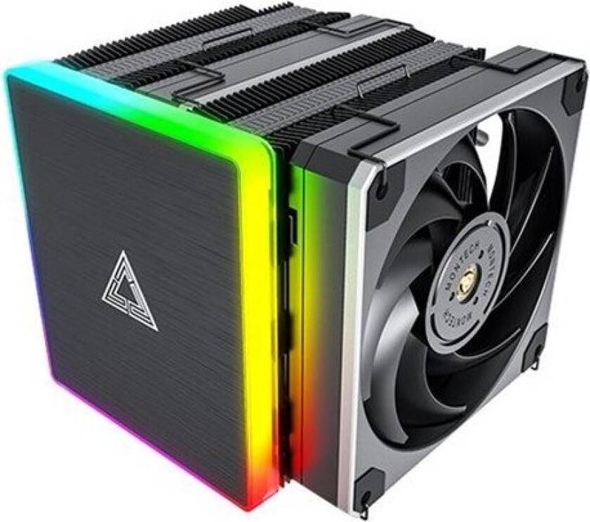 Metal Dt24 Premium Argb Cpu Cooler Black