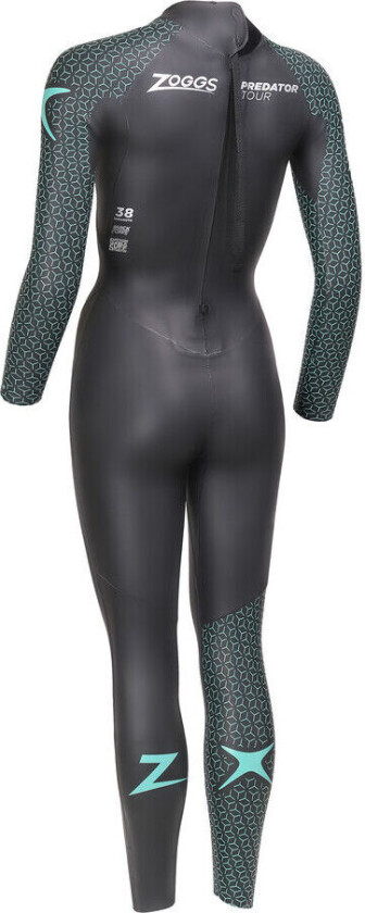 Women's Preadator Tour FS Triathlon Wetsuit Black/Blue M, Black/Blue