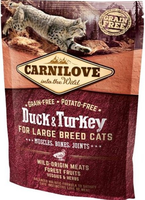 Carnilove Cat kalkun & Anka (400 g)