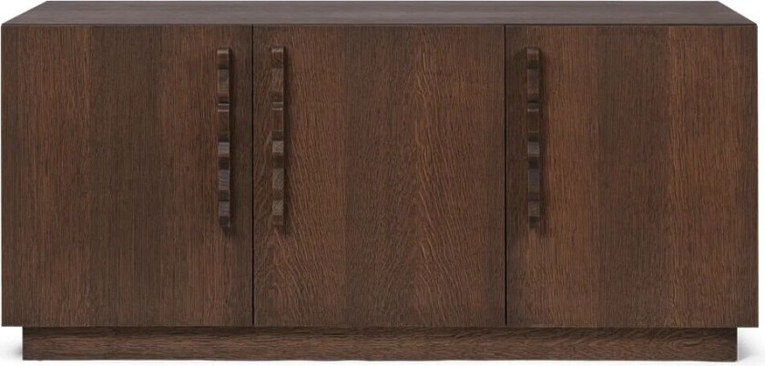 Unda sidebord 146 x 68 x 50 cm Dark Stained Oak