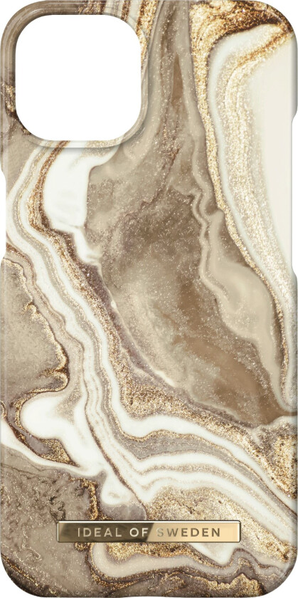iDeal Of Sweden iPhone 14 Plus Fashion Deksel - Golden Sand Marble