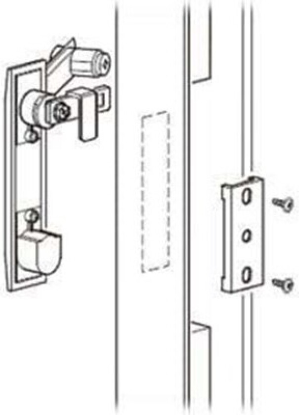 NetBotz Rack Access Electronic Handle