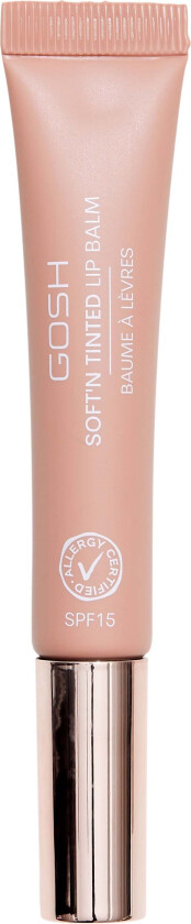 GOSH Soft`n Tinted Lip Balm, 8 ml GOSH Leppepleie