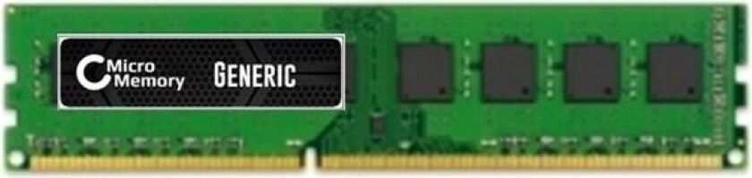 - DDR3L - modul - 8 GB - DIMM 240-pin - 1600 MHz / PC3L-12800 - 1,35 V - ikke bufferet - ECC - for Lenovo System x3100 M5 x3250 M5 x3500 M4 x3650 M4 x3650 M4 BD x3650 M4 HD