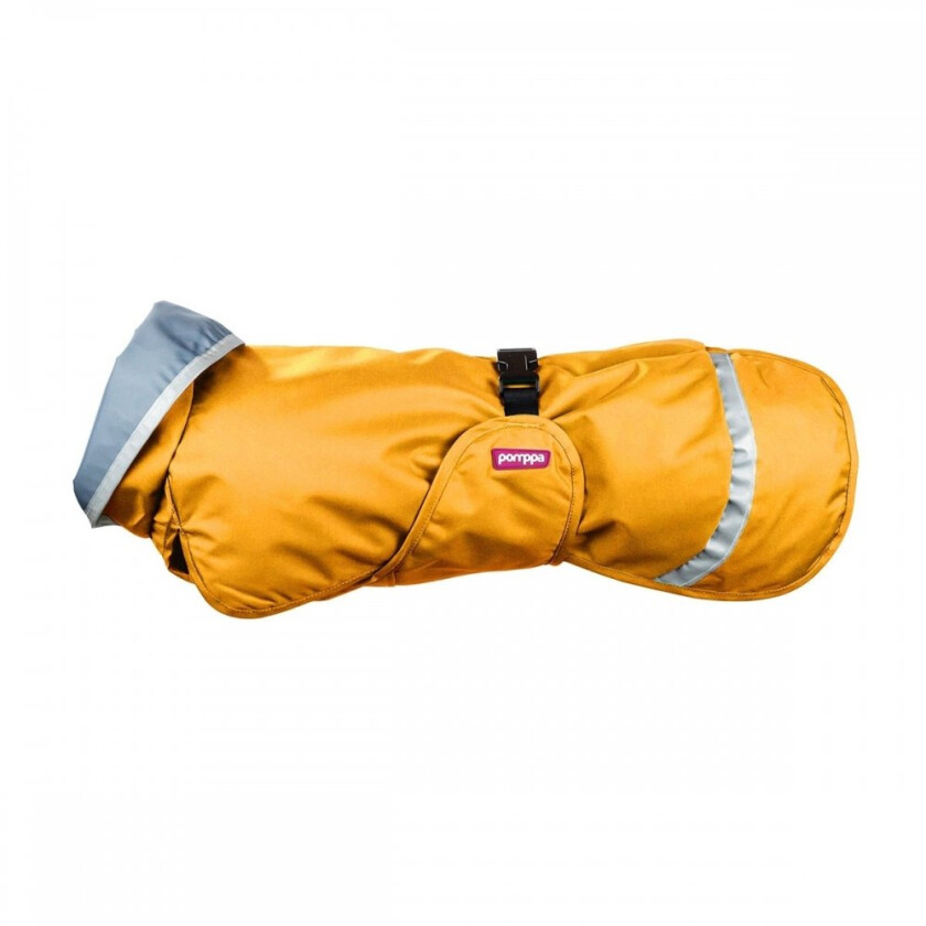 Pomppa Sade Regndekken Hund Gul (31 cm)