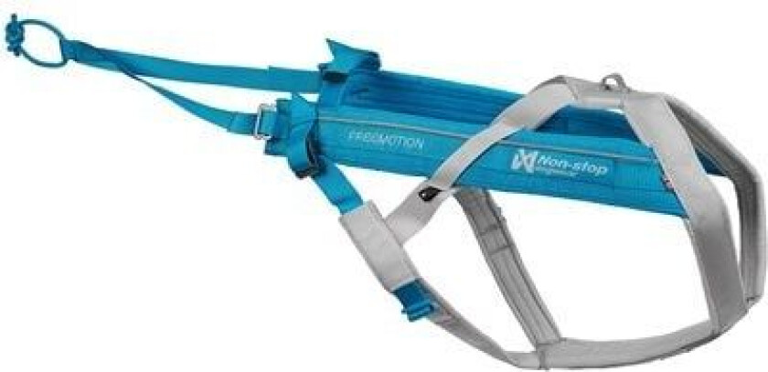 Non-Stop Dogwear Freemotion Harness 5.0 Blue/Grey 4