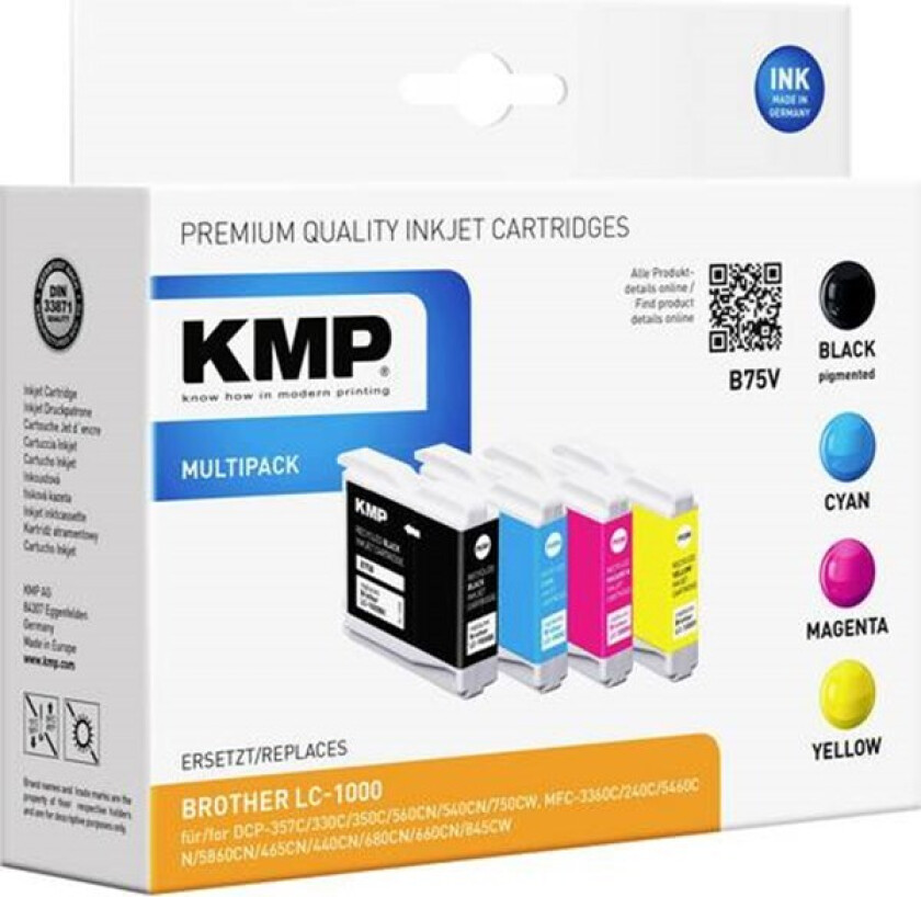 MULTIPACK B75V - Blekkpatron Blå