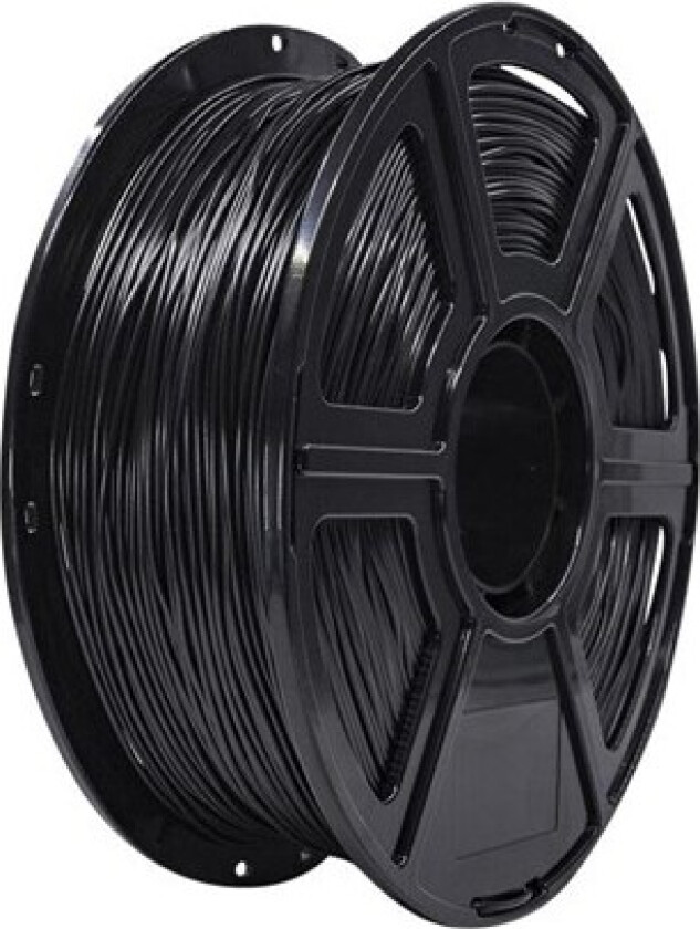 - carbon black - nylon filament - 3D printer