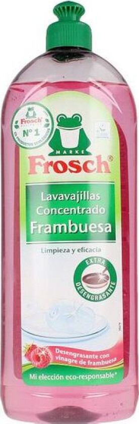 Flytende oppvaskmiddel Frosch Frosch Bringebær 750 ml