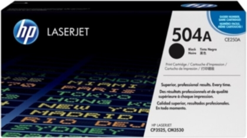 Hp Toner Svart 5k - Ce250a