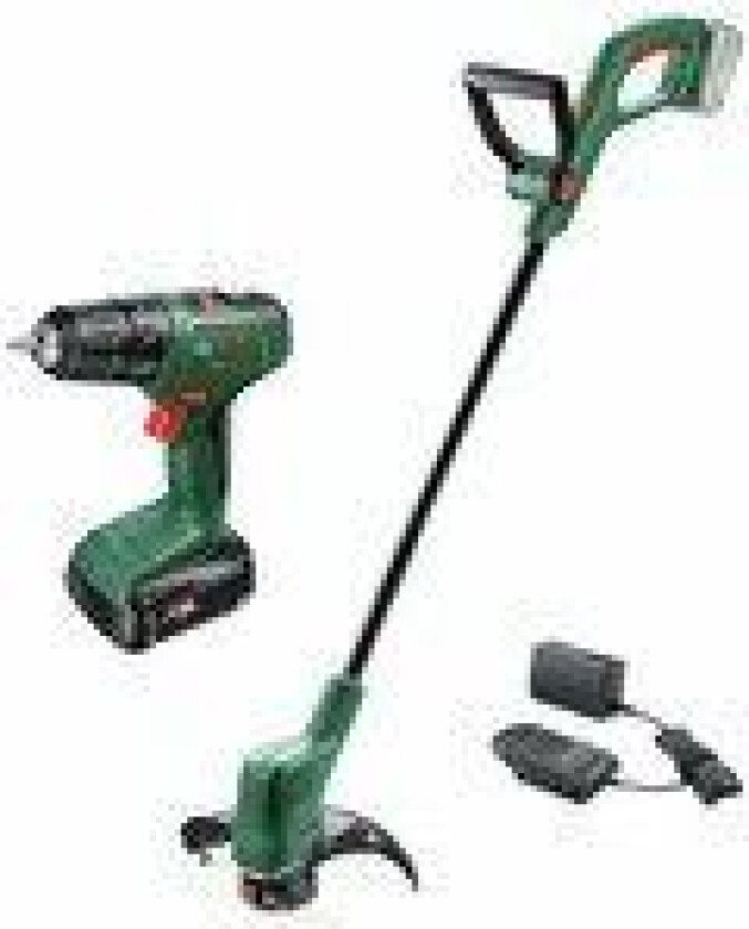 AKKUSKRUEMASKINE EASY 18V 2AH M/TRIMMER