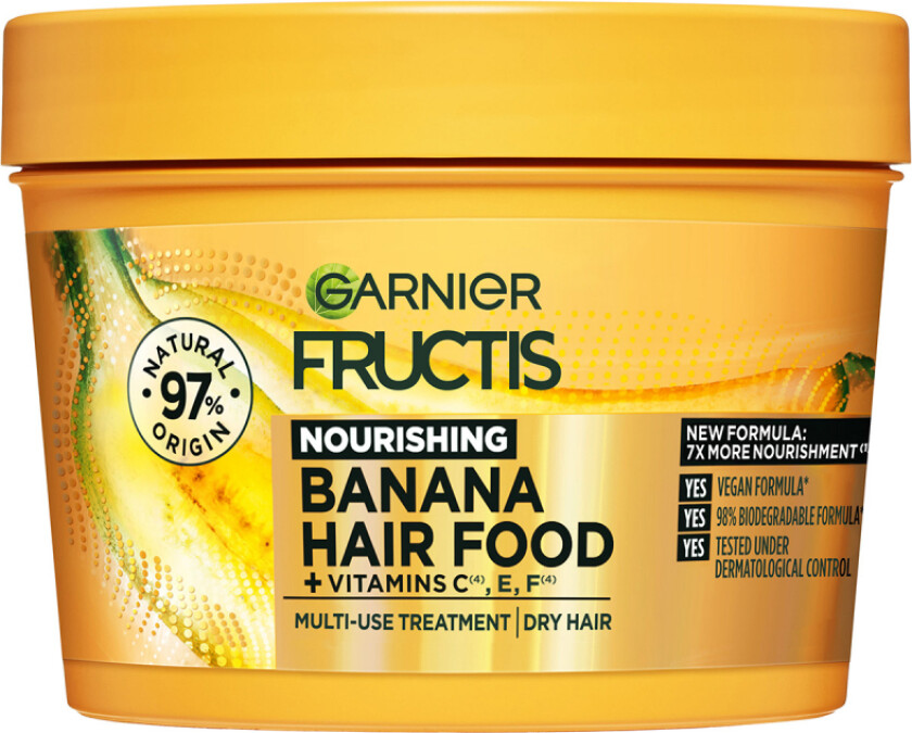 Bilde av Hair Food Banana Mask 400ml Garnier