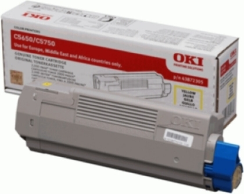 Oki Toner Gul 2k - C5650/5750