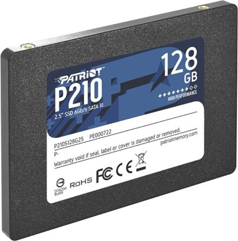 Bilde av P210 SSD - 128GB - SATA-600 - 2.5"