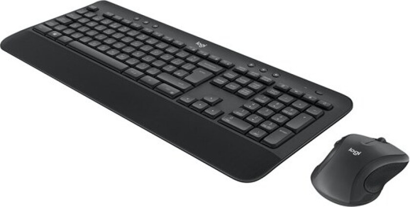 MK545 Adv Keybrd&Mouse US Intl - Tastatur & Mussett - Universal - Svart
