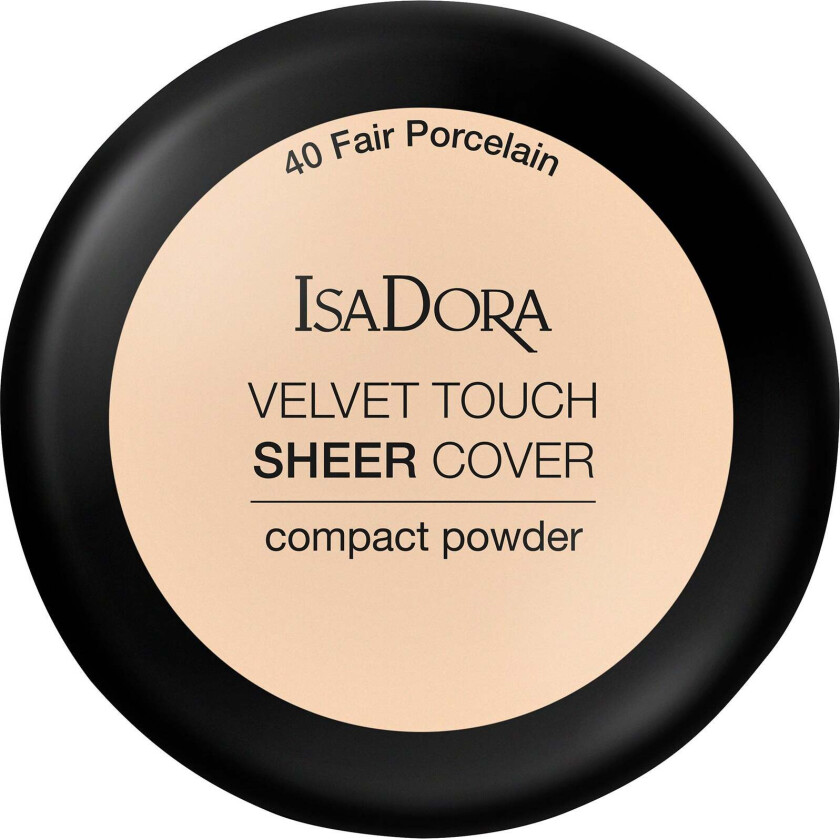 Velvet Touch Sheer Cover Compact Powder 40 Fair Porcelain