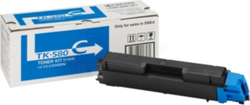 Toner Cyan Tk-580c 2.8k - Fs-c5150