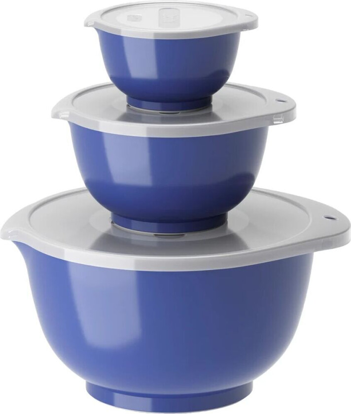 Margrethe skålsett 3-pk Electric blue