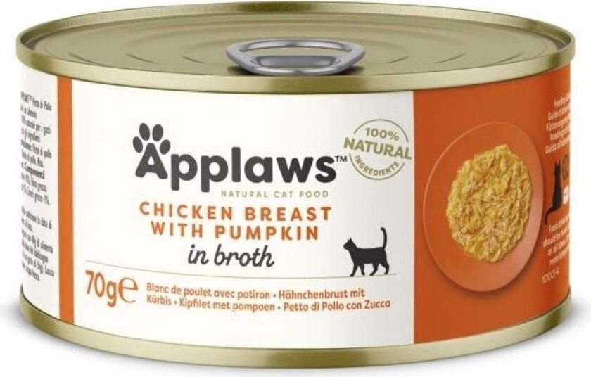 Applaws Chicken Breast&Pumpkin Konserv (70 g)