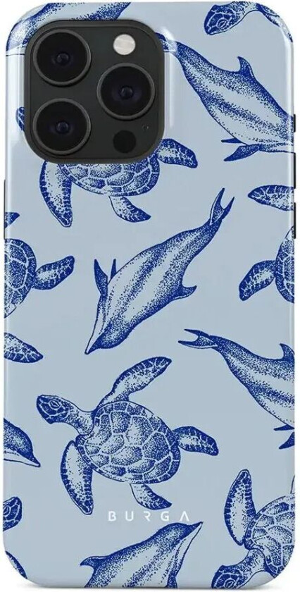 Burga iPhone 15 Pro Tough Fashion Deksel - Aquatic Dance
