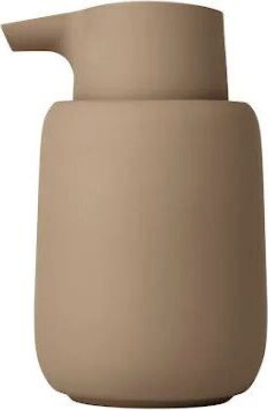 Såpepumpe keramikk Ø8,5 cm Brun