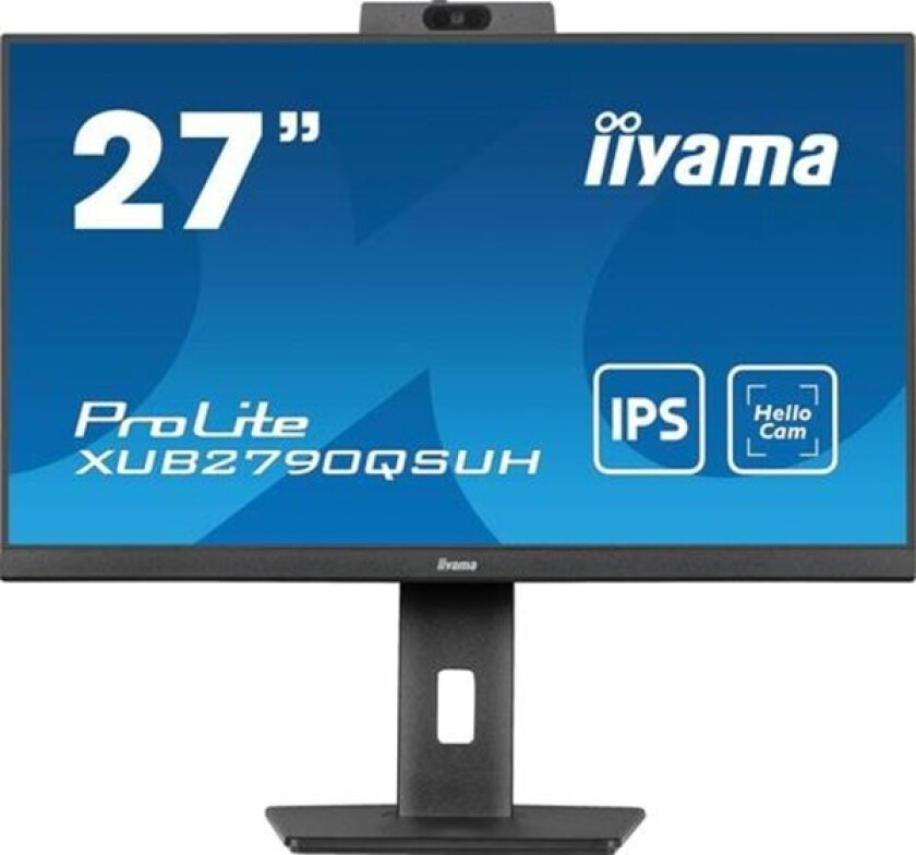 27" iiyama ProLite XUB2790QSUH-B1 - LED monitor - 27" - Skjerm