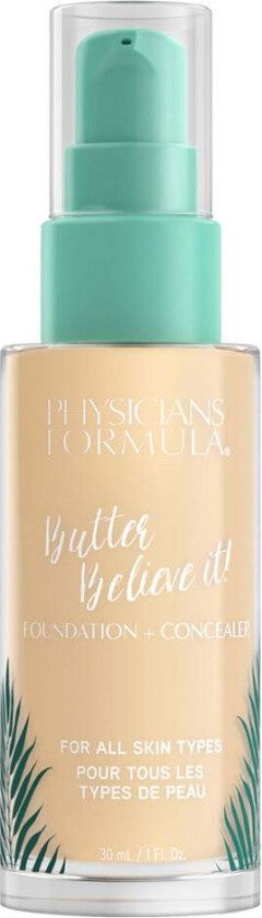 Butter Foundation + Concealer Fair 30ml