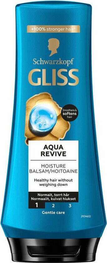 Gliss Moisture Conditioner Aqua Revive  for Dry Hair to Normal Hair