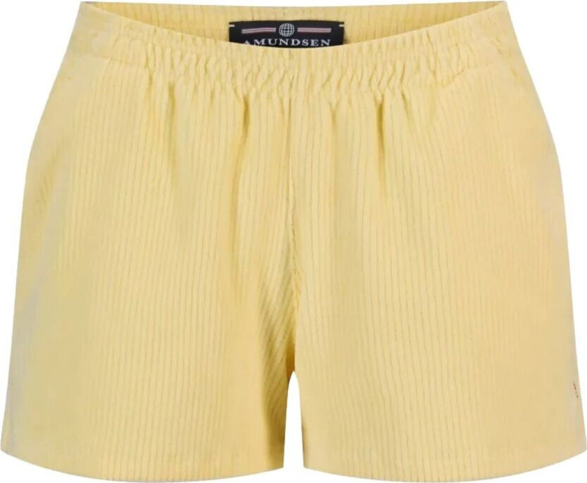 4incher Comfy Cord Shorts Womens Shorts Gul female S