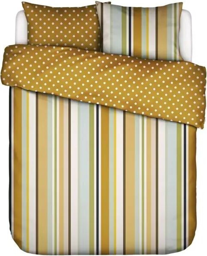 Dobbelt sengesett - 200x220 cm - - Verano ochre - Sateng sengetøy