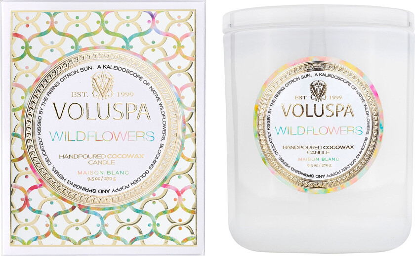 Maison Classic Boxed Candle Wildflowers 270g