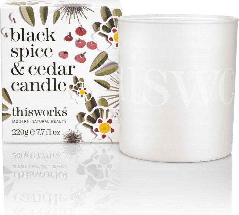 Candle Black Spice & Cedar 220 g