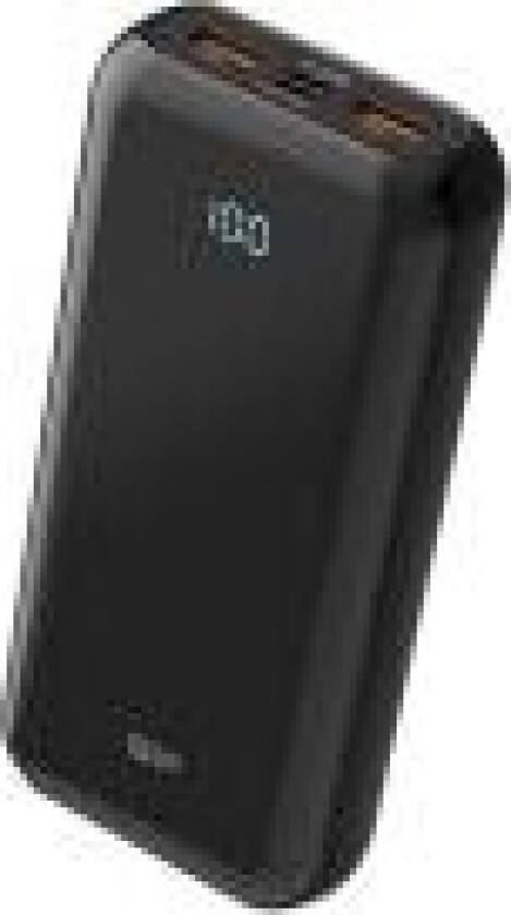 QS28 power bank - Li-pol - 2 x USB 24 pin USB-C - 18 Watt Nødlader - 20000 mAh