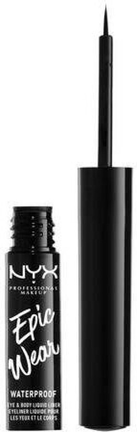 NYX PROFESSIONAL MAKEUP Epic Wear Metallic Liquid Liner Black Metal