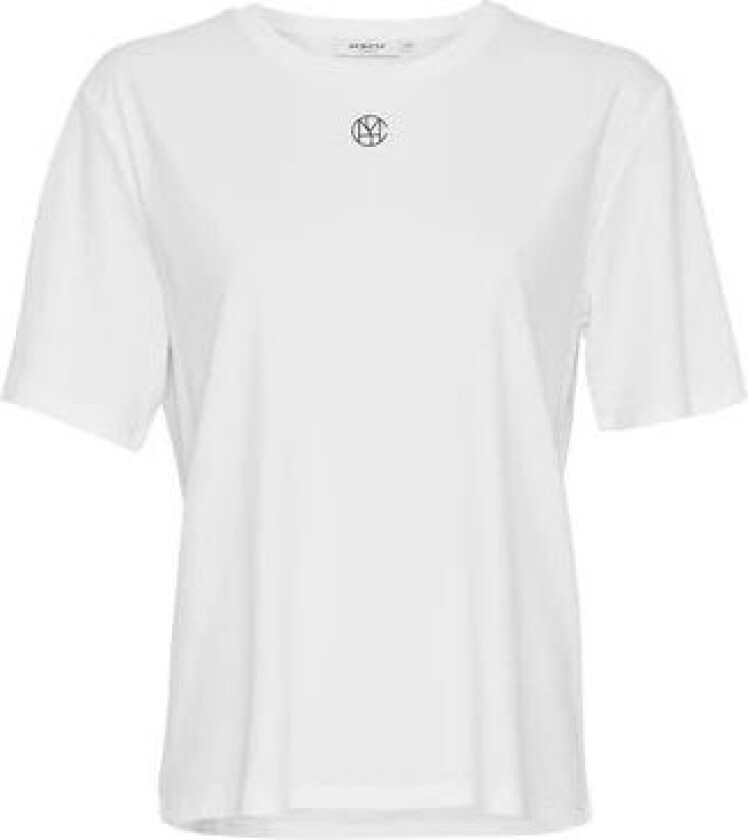 Moss Copenhagen Melea Icon Tee - White/Black M/L