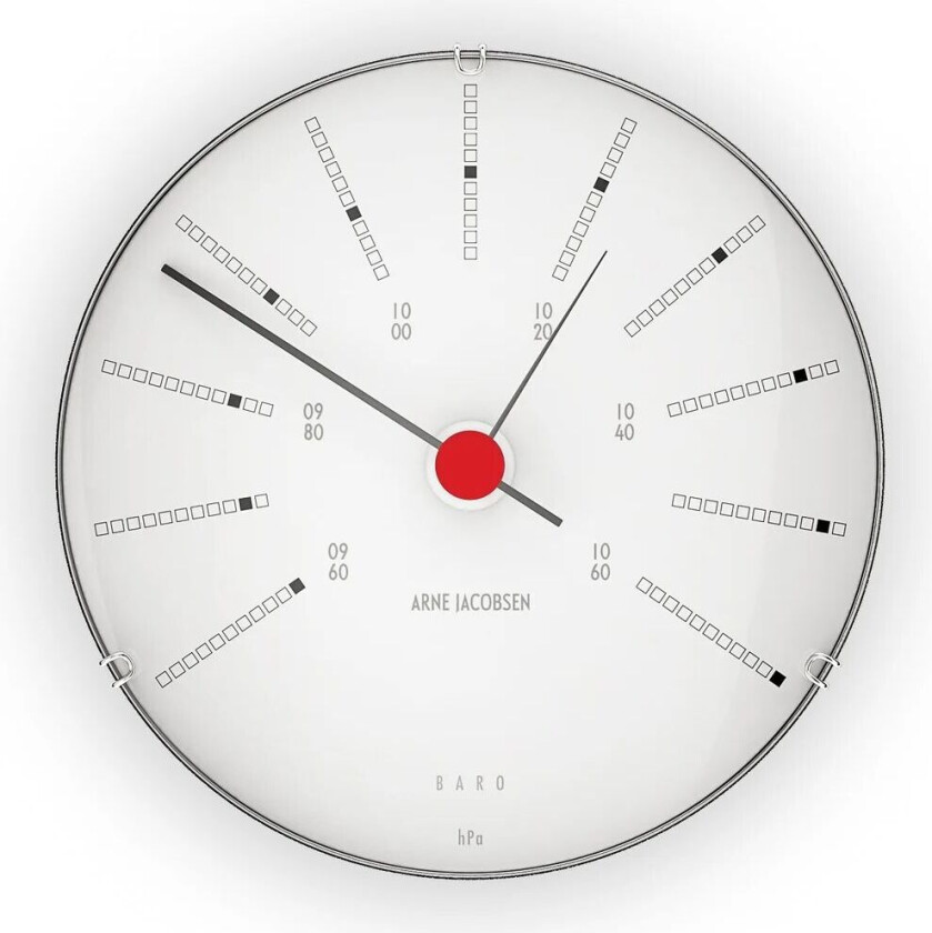 Arne Jacobsen værstasjon barometer