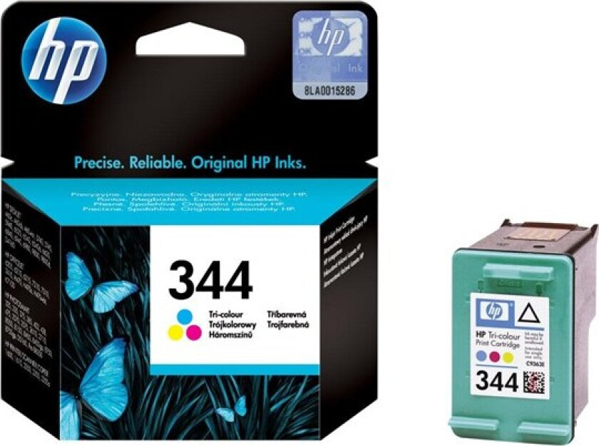 344 / C9363EE Tri-Color Ink - Blekkpatron Colour (cyan, magenta, yellow)