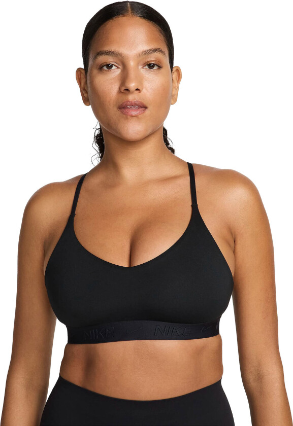 Indy Light Support Adjustable Sports Bra Dame Black/Black XL