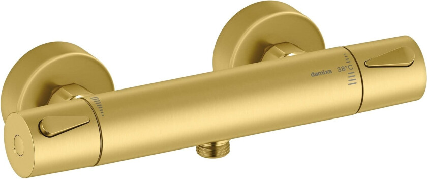 Silhouet Termostatkran - Børstet Messing