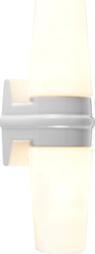 Bernadotte Dobbel Hvit IP44 2X40W